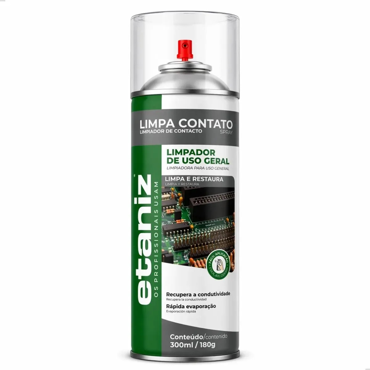 Limpa Contato Elétrico Spray Alta Performance 300ml Etaniz