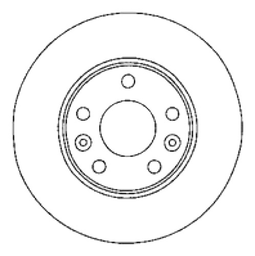 Disco Freno Delantero 2.0 (280mm) Renault Oroch 2016-2019