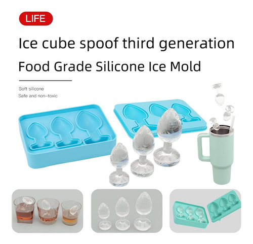 Molde Para Cubitos De Hielo,molde Para Cubitos De Hielo,...
