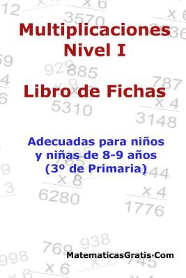Libro Libro De Fichas - Multiplicaciones - Nivel I: Para ...