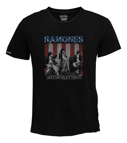 Camiseta Premium Hombre Ramones Rock Metal Bpr2