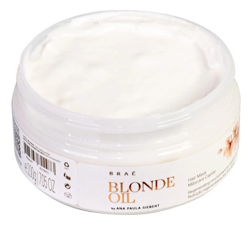 Braé Blonde Oil By Ana Paula Siebert - Máscara Capilar 200g