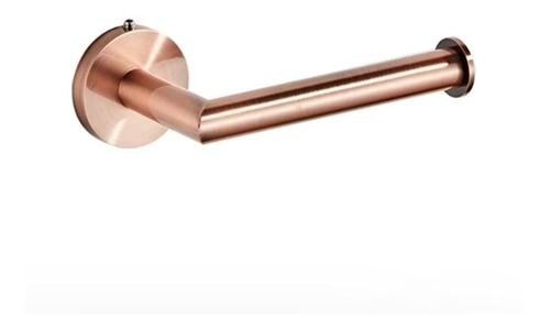 Porta Papel Higienico Rose Gold Inox Papeleira Cobre 