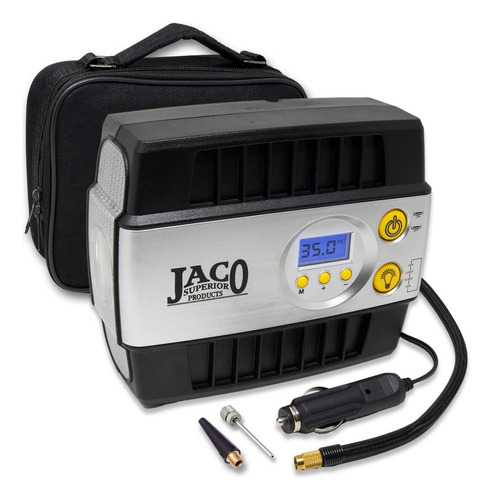 Jaco Smartpro Inflador Digital Premium De Neumático, 12v, Po
