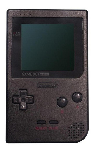 Nintendo Game Boy Pocket Standard color  negro