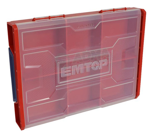 Caja Gavetero Organizador Apilable Trabas 340x250x60mm Emtop