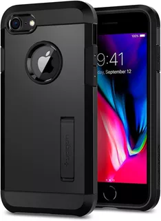 Funda iPhone 8 Kickstand, Spigen Tough Armor [2nd Generation