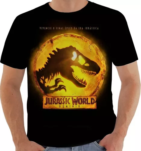 mareado cebolla Superficial Camiseta Jurassic World | MercadoLivre 📦