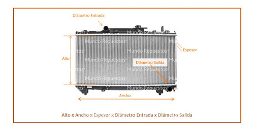 Radiador Motor Chevrolet Spark Gt Activ 1200 B12d1  1.2 2021