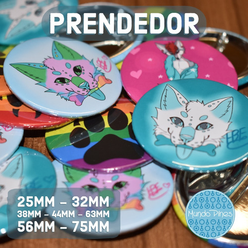 30 Pines Prendedores Souvenirs Diseños Personalizados 44mm No Aplica Personalizado