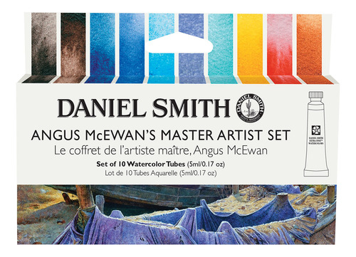 Set Acuarela Daniel Smith Angus Mcewan Estuche X 10 Pomos