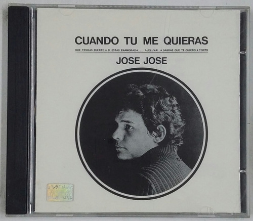 Cd Jose Jose Cuando Tu Me Quieras