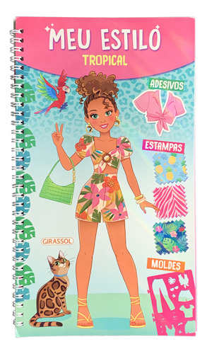 Libro Meu Estilo Tropical De Caramel Publishing Girassol