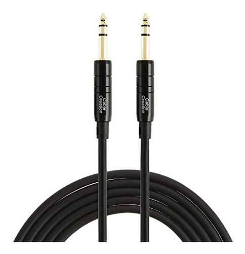 Cable Trs De 0250 En Un 0250 En Negro