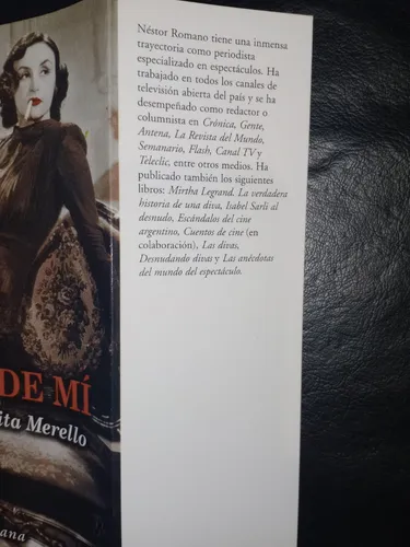Libro Se Dice De Mí La Vida De Tita Merello Néstor Romano