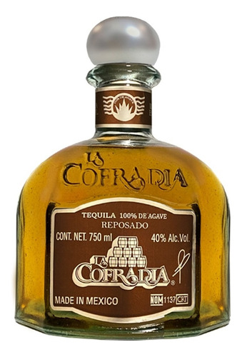 Tequila La Cofradía Reposado 750ml