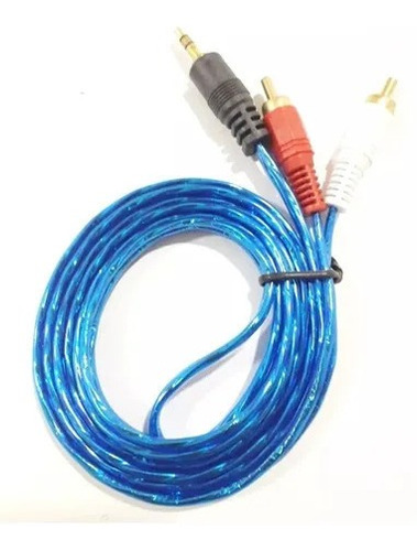 Cable De Audio 2 X 1 Full Sonido 3 Metros Ca-75