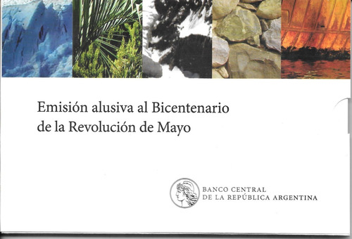 Blister Monedas Del Bicentenario Año 2010 - Sin Circular