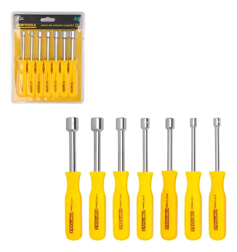 Chave Canhao Jogo Com 7 Chaves Startools Cor Amarelo | MercadoLivre