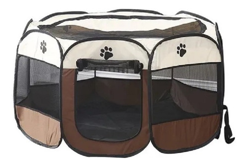 Corral Para Mascotas Gato Perro Talla L 114x58cm