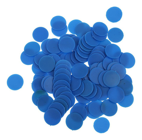 Contadores Para Jugar Juegos De Mesa Azul Azul 1.9cm