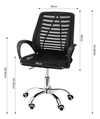  Silla Para Oficina Ejecutiva Ergonomica Escritorio Giratoria