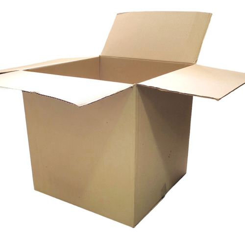 Caja De Cartón Mudanza Empaque Embalaje 30x30x20cm 
