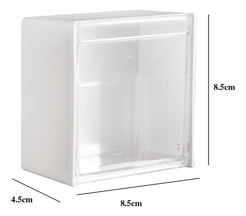 Caja De Almacenamiento Porta Hisopos Dispensador Porta