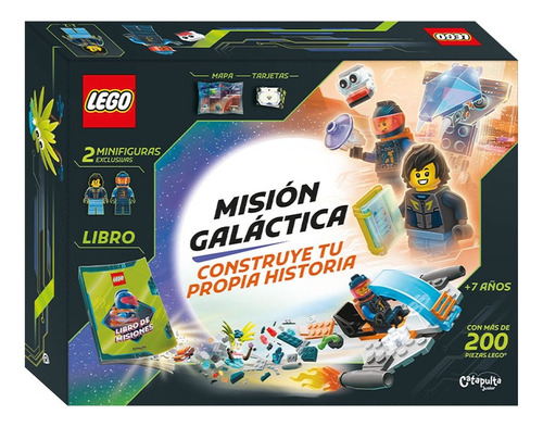 Libro Lego Mision Galactica - Construye Tu Propia Historia -