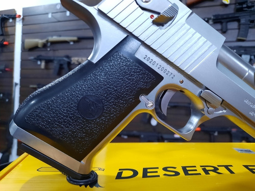 Imagem 8 de 10 de Airsoft Pistola Gbb Cybergun Desert Eagle Cromada Nova!