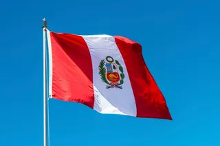 Bandera Peru Medida 90cm X 150cm
