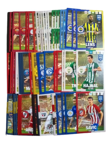 50 Tarjetas Sin Repetir Adrenalyn Fifa 2017 Update Panini