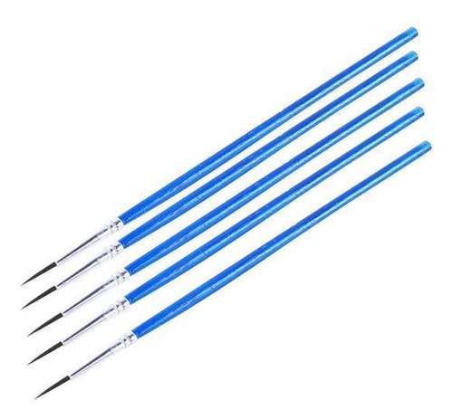 2 X 2x5 Unids/set Pinceles De Pintura Pintados A 2 Piezas