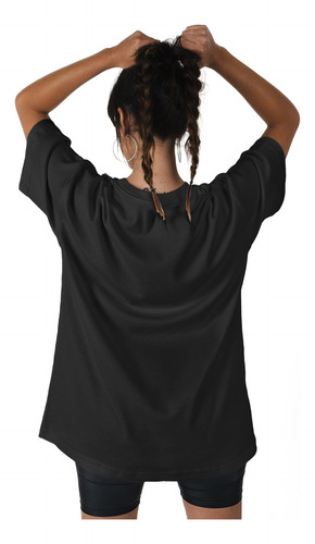 Remera Oversize Algodon Moto Mujer Premium
