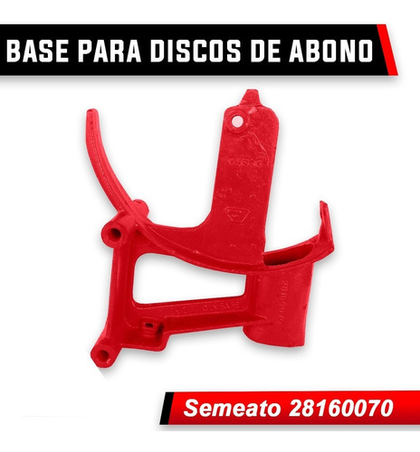 Base De Discos Desentrado De Corte Para Abono De Sembradora