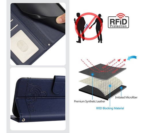 Funda De Teléfono Realme Note 60, 60 X Note50, Funda De Piel Tipo Cartera, Etc.