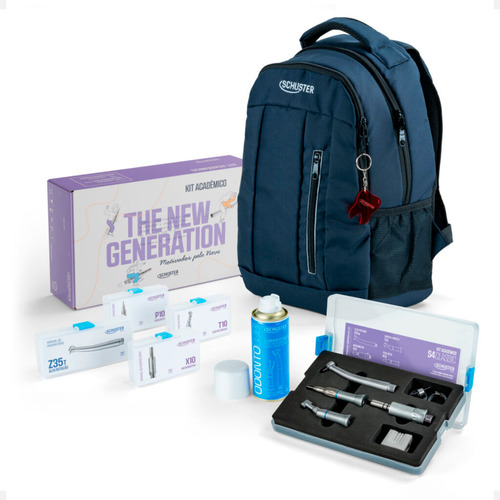 Kit Acadêmico Odontológico S4 Classic Schuster+óleo Brinde
