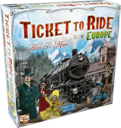Juego De Mesa Ticket To Ride Europe: ¡embárcate En Una Avent
