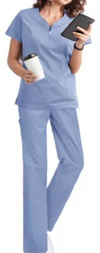 Conjunto De Uniforme Elástico Para Enfermera O Médico