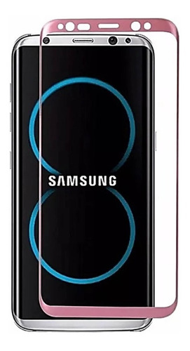Mica Cristal Templado Galaxy S8 Edge Curvo Pantalla Protecto