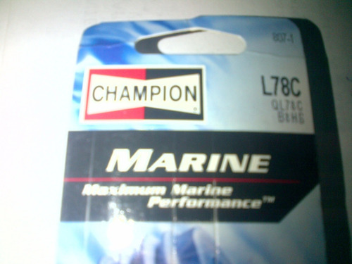Bujias Champion Marine Modelos L78c-ql87c-b8hs- Uso Marino 
