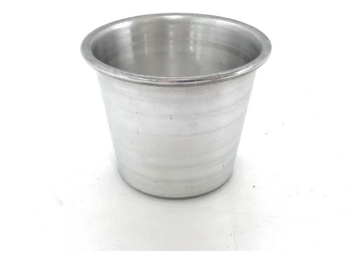 Vaso De Aluminio N°4 Para Flancitos Individuales Real