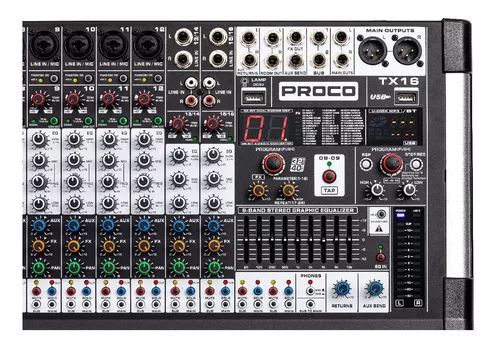 ✓ PARTE 2 ✓ TUTORIAL ⚠️ CONSOLA DE AUDIO/MIXER ANALOGICA: Encendido  correcto POWER PRO 