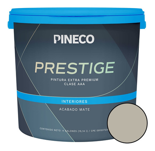 Pintura De Caucho Mate Prestige Clase A 1 Gl Sabia Pineco