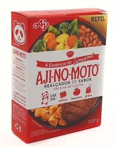 Realzador De Sabor Aji-no-moto 100 Grs. - Origen Brasil.