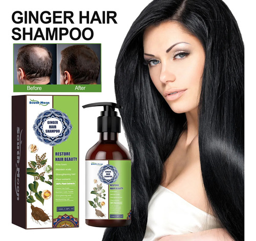 - Shampoo Vegetal Jengibre Para Cabelos Antigos