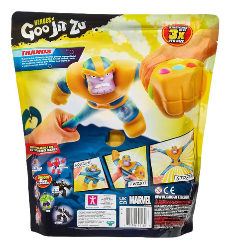 Goo Jit Zu Marvel - Increible Thanos 20 Cms