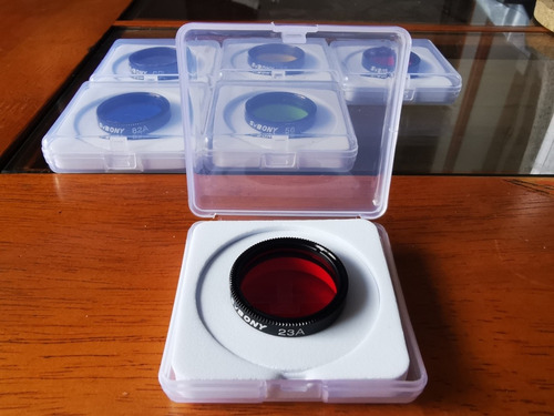 Set: X6 Filtros De Color 1.25 Telescopio Astronomía