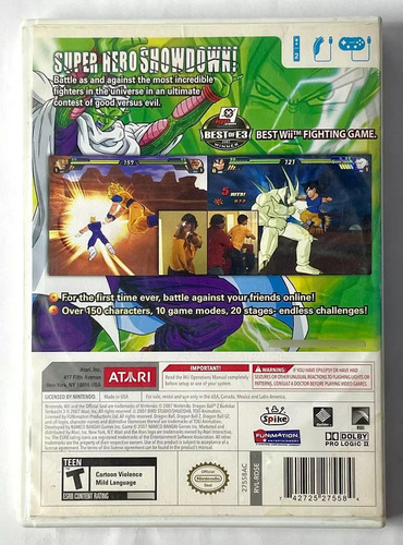 Dragon Ball Z: Budokai Tenkaichi 3 Nintendo Wii Retromx (Usado)