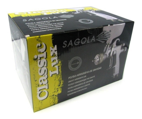 Pistola Pintar Gravedad Boquilla 1,4 Sagola Classic Lux